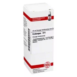 CRATAEGUS D 6 skiedinys, 20 ml