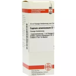 CUPRUM ARSENICOSUM D 12 skiedinys, 20 ml