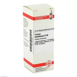 FERRUM METALLICUM D 30 skiedinys, 20 ml