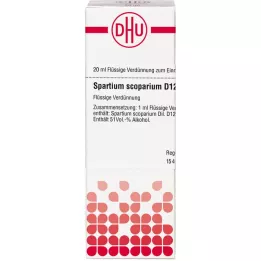 SPARTIUM SCOPARIUM D 12 skiedinys, 20 ml