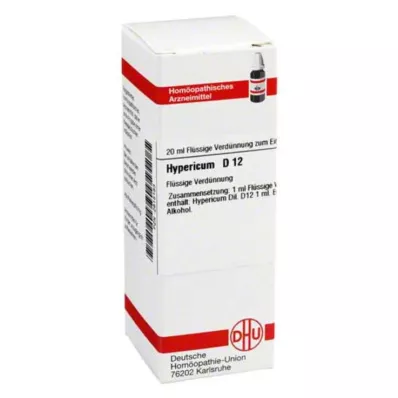 HYPERICUM D 12 skiedinys, 20 ml