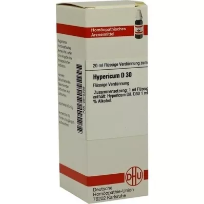 HYPERICUM D 30 skiedinys, 20 ml