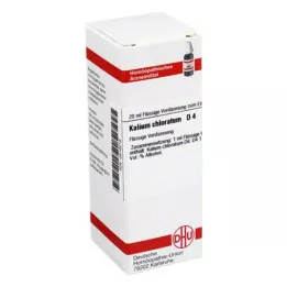 KALIUM CHLORATUM D 4 skiedinys, 20 ml
