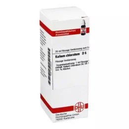 KALIUM CHLORATUM D 6 skiedinys, 20 ml