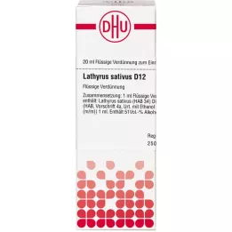 LATHYRUS SATIVUS D 12 skiedinys, 20 ml