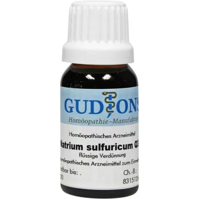NATRIUM SULFURICUM Q 3 tirpalas, 15 ml