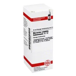 MERCURIUS SOLUBILIS Hahnemanni D 12 skiedinys, 20 ml