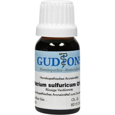 NATRIUM SULFURICUM Q 10 tirpalas, 15 ml