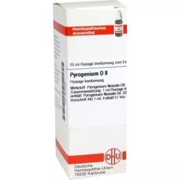 PYROGENIUM D 8 skiedinys, 20 ml