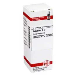 SABADILLA D 6 skiedinys, 20 ml