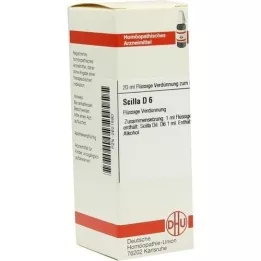 SCILLA D 6 skiedinys, 20 ml