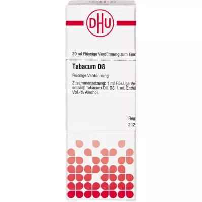 TABACUM D 8 skiedinys, 20 ml