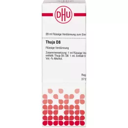 THUJA D 8 skiedinys, 20 ml