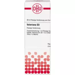 VALERIANA D 3 skiedinys, 20 ml