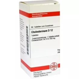 CHOLESTERINUM D 12 tablečių, 80 kapsulių