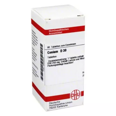 CONIUM D 30 tablečių, 80 kapsulių