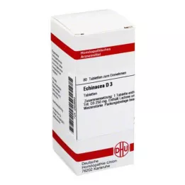 ECHINACEA HAB D 3 tabletės, 80 kapsulių