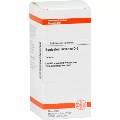 EQUISETUM ARVENSE D 6 tabletės, 80 kapsulių