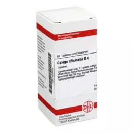 GALEGA officinalis D 4 tabletės, 80 vnt