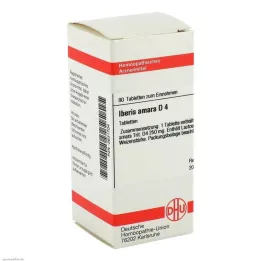 IBERIS AMARA D 4 tabletės, 80 kapsulių
