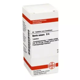 IBERIS AMARA D 6 tabletės, 80 kapsulių