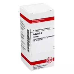 JODUM D 6 tabletės, 80 kapsulių
