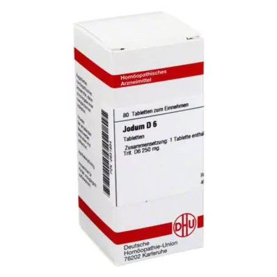 JODUM D 6 tabletės, 80 kapsulių