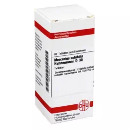 MERCURIUS SOLUBILIS Hahnemanni D 30 tablečių, 80 vnt