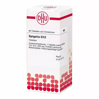 SPIGELIA D 12 tablečių, 80 kapsulių