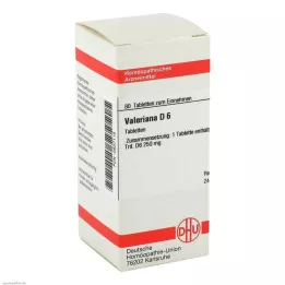 VALERIANA D 6 tabletės, 80 kapsulių