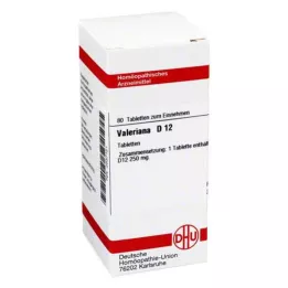 VALERIANA D 12 tablečių, 80 kapsulių