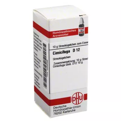 CIMICIFUGA D 12 rutuliukų, 10 g
