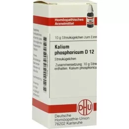 KALIUM PHOSPHORICUM D 12 rutuliukų, 10 g