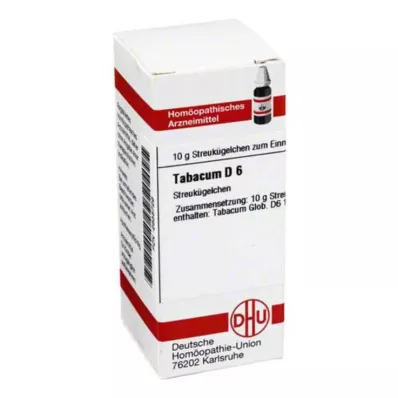 TABACUM D 6 rutuliukai, 10 g TABACUM D 6 rutuliukai, 10 g