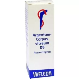ARGENTUM CORPUS Vitreum D 6 akių lašai, 10 ml