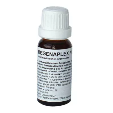 REGENAPLEX Nr. 6 lašai, 15 ml REGENAPLEX Nr. 6 lašai, 15 ml