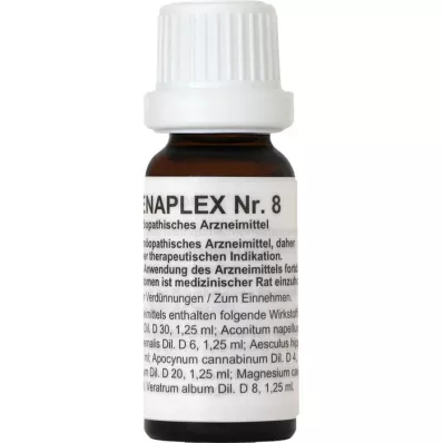 REGENAPLEX Nr. 8 lašai, 15 ml