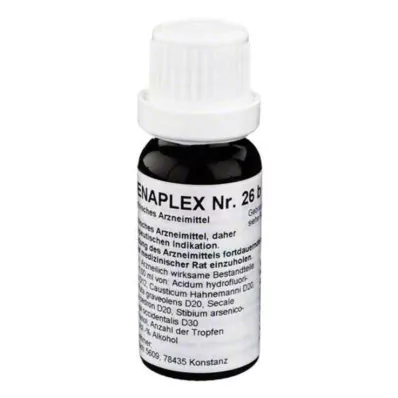 REGENAPLEX No.26 b picături, 15 ml