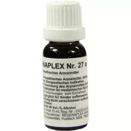 REGENAPLEX Nr. 27 a lašai, 15 ml