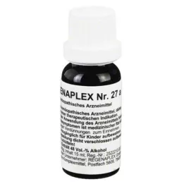 REGENAPLEX Nr. 27 a lašai, 15 ml
