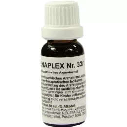 REGENAPLEX Nr. 33/1 lašai, 15 ml