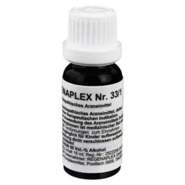 REGENAPLEX Nr. 33/1 lašai, 15 ml