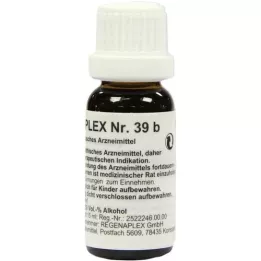 REGENAPLEX Nr. 39 b lašai, 15 ml