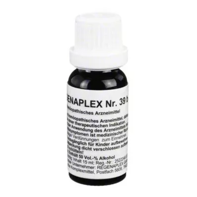 REGENAPLEX Nr. 39 b lašai, 15 ml REGENAPLEX Nr. 39 b lašai, 15 ml