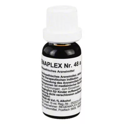 REGENAPLEX Nr. 48 a lašai, 15 ml