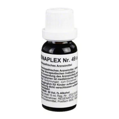 REGENAPLEX Nr. 49 a lašai, 15 ml