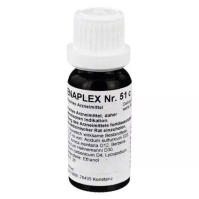 REGENAPLEX Nr. 51 c lašai, 15 ml