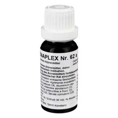 REGENAPLEX Nr. 62 a lašai, 15 ml