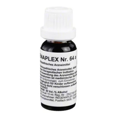 REGENAPLEX Nr. 64 a lašai, 15 ml