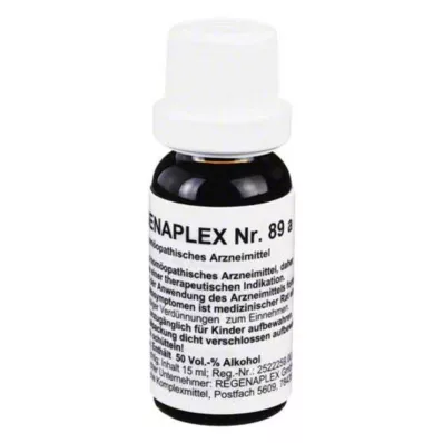 REGENAPLEX Nr. 89 a lašai, 15 ml